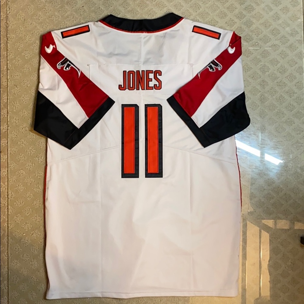 Julio Jones White Falcons Jersey: XL